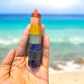 Seven chakra wand pencil